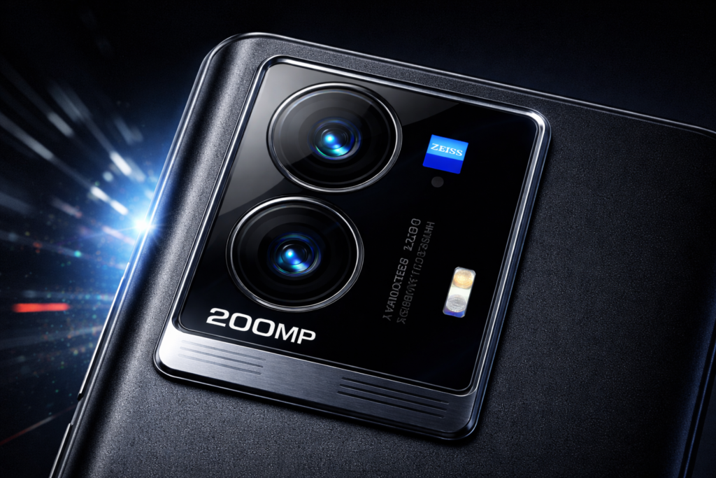 Vivo X300s smartphone with 7100mAh battery